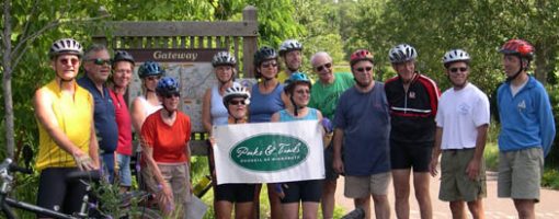 P&TC members at the Gateway State Trail