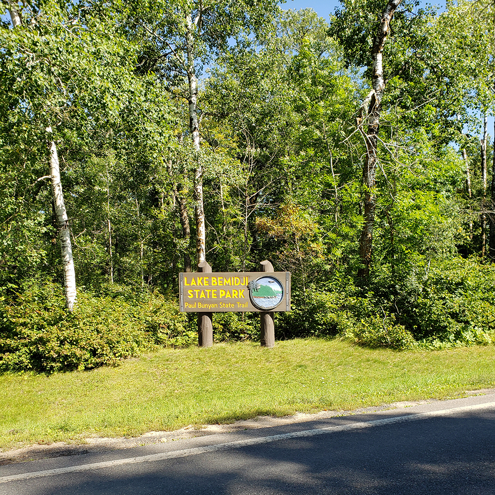 Entrance Sign to the park