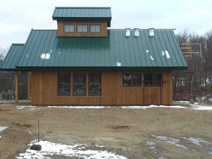 Maplewood State Park Sugar Shack nearly complete