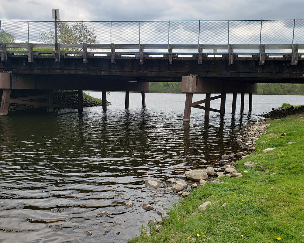 Bridge over a creek