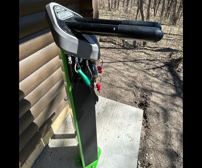 Bicycle fix-it station
