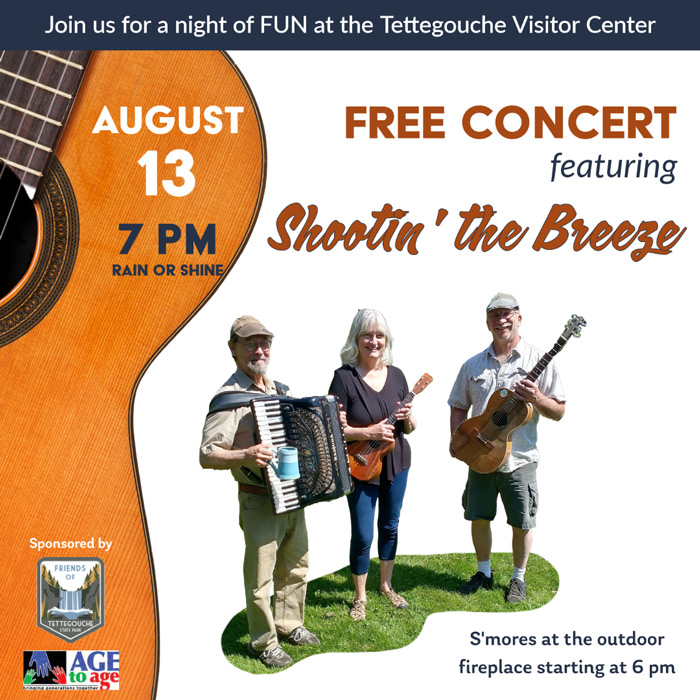 Concert in the Park featuring Shootin' the Breeze followed by Universe in the Park