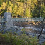 A bridge at Jay Cooke State Park